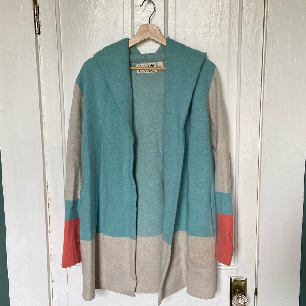 Wool Multicoloured Sweater - Flower Child